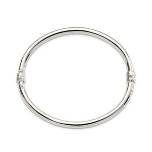 Mia Fiore Silver Bangle Bracelet